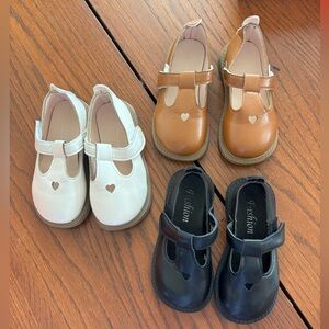 Bundle of toddler, girls dress shoes